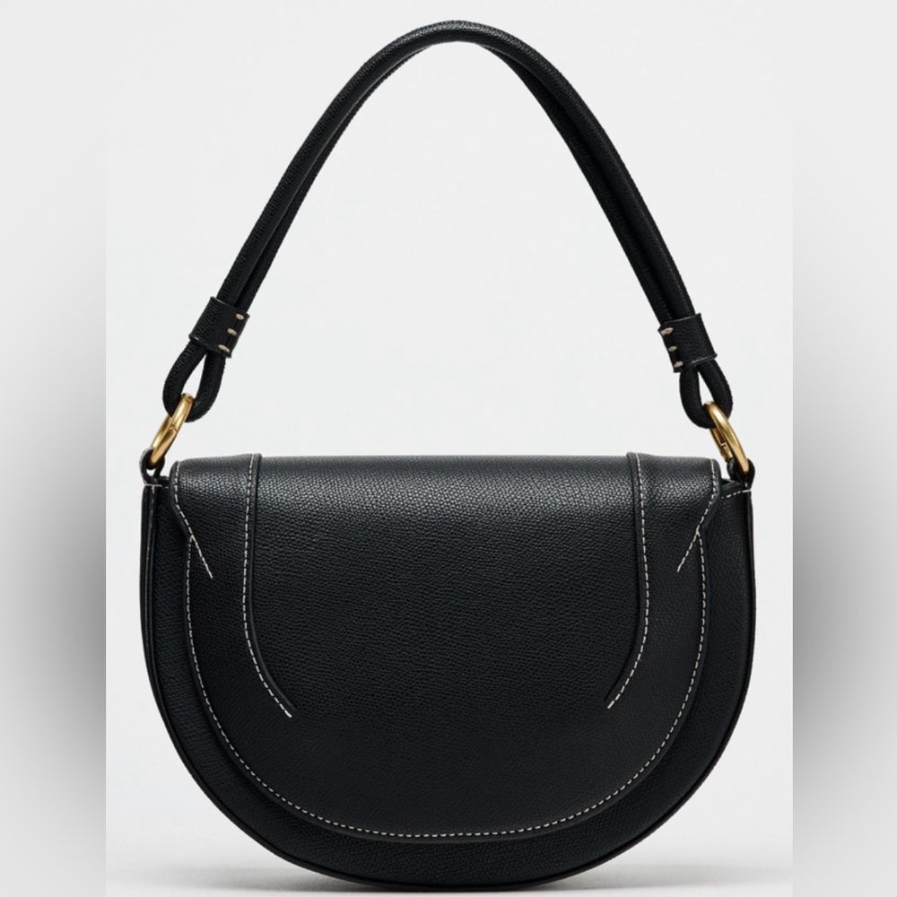 Zara NWOT black handbag